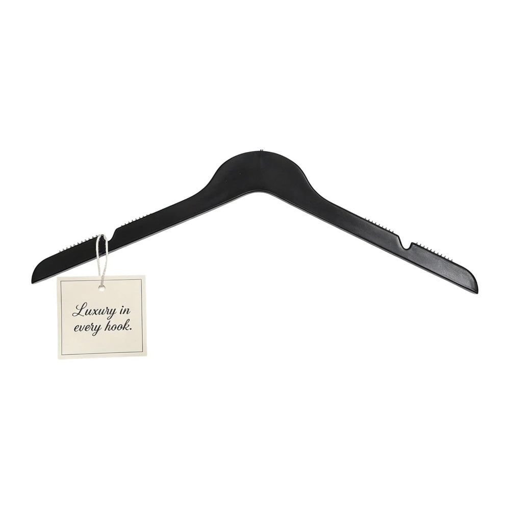 All Hung Up Hangers Slim Plastic Clothes Hangers, Space-Saving Design with No...
