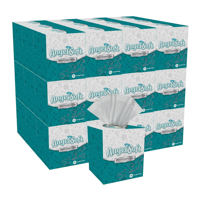 Angel Soft Professional Series 2-Ply Facial Tissue, 96 Sheets, 36 Boxes