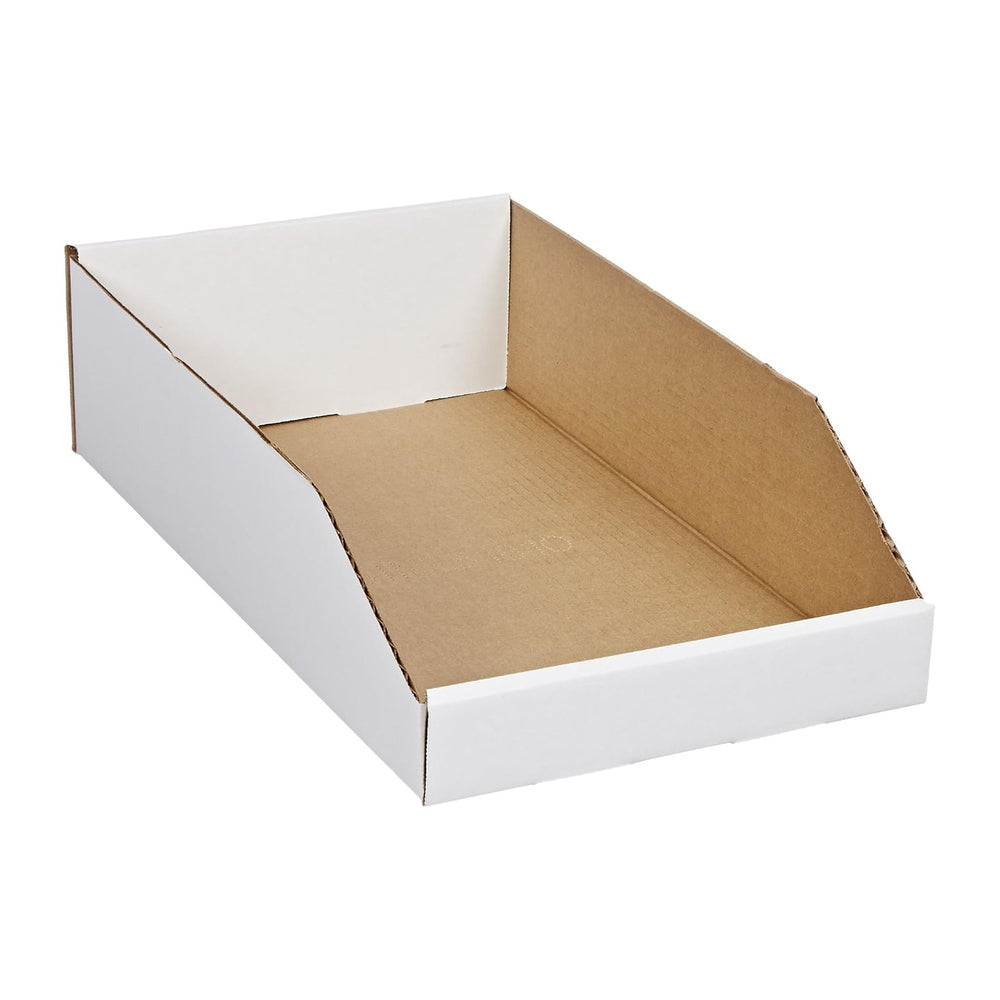 Box USA Storage Bins Medium 10"L x 18"W x 4 1/2"H 25-Pack - Co...