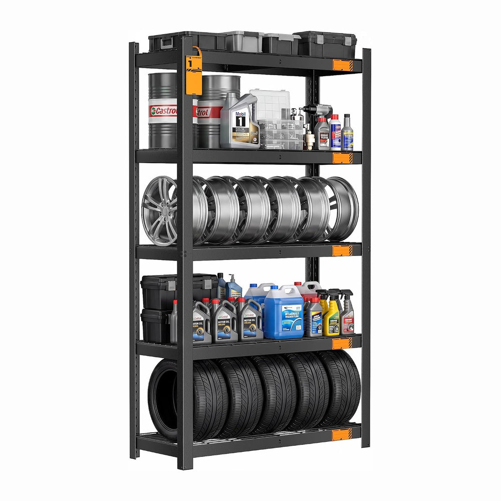 CAMMOO 3500LBS Storage Shelves, 5 Tier Wire Shelf 36" W x 16" D x 7...