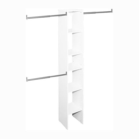 ClosetMaid 4867 SuiteSymphony 12-Inch Starter Tower Kit, Pure White