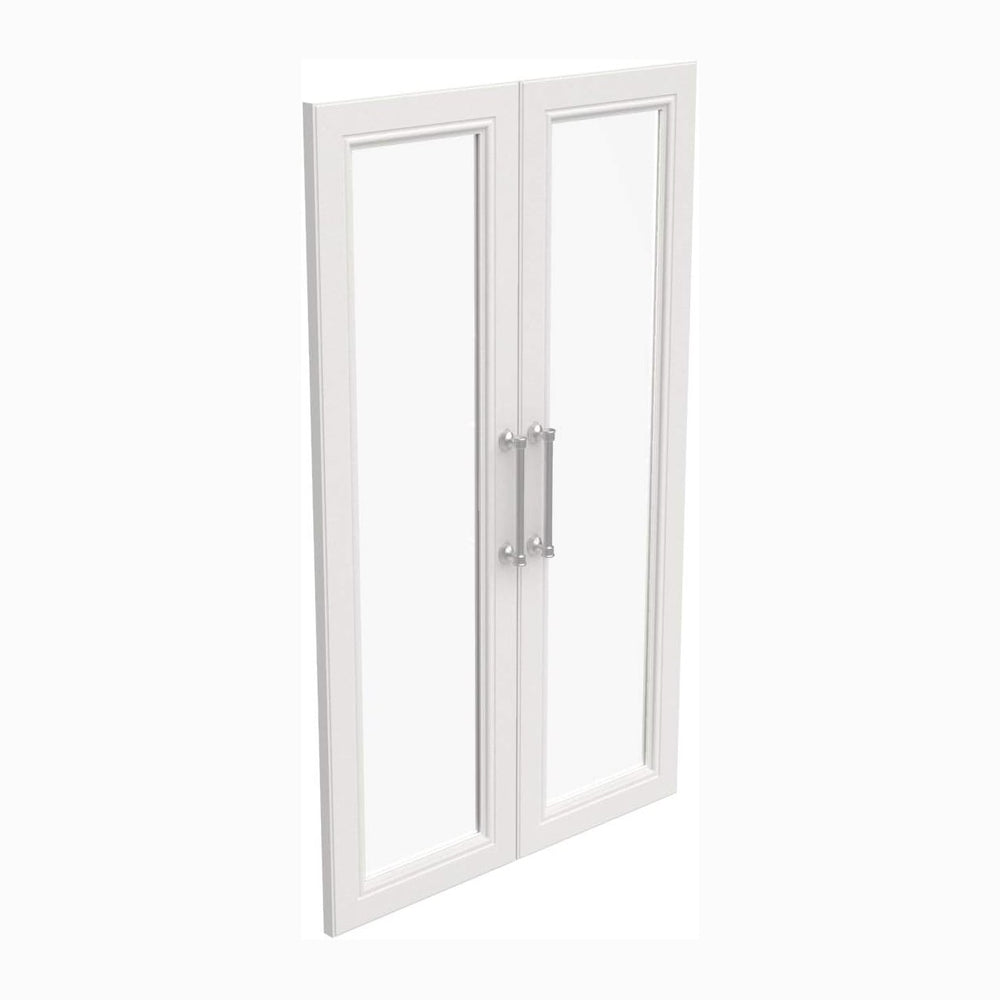 ClosetMaid Modular Storage Pair Set, 2 Glass Pane Doors, Wood Closet Organize...