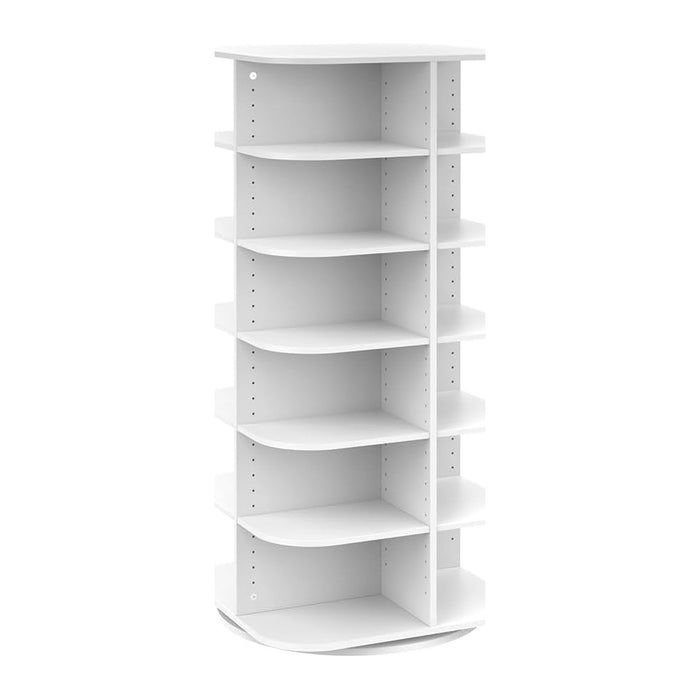 ClosetMaid Rotating Shoe Rack and Storage Tower with Adjustable Shelves