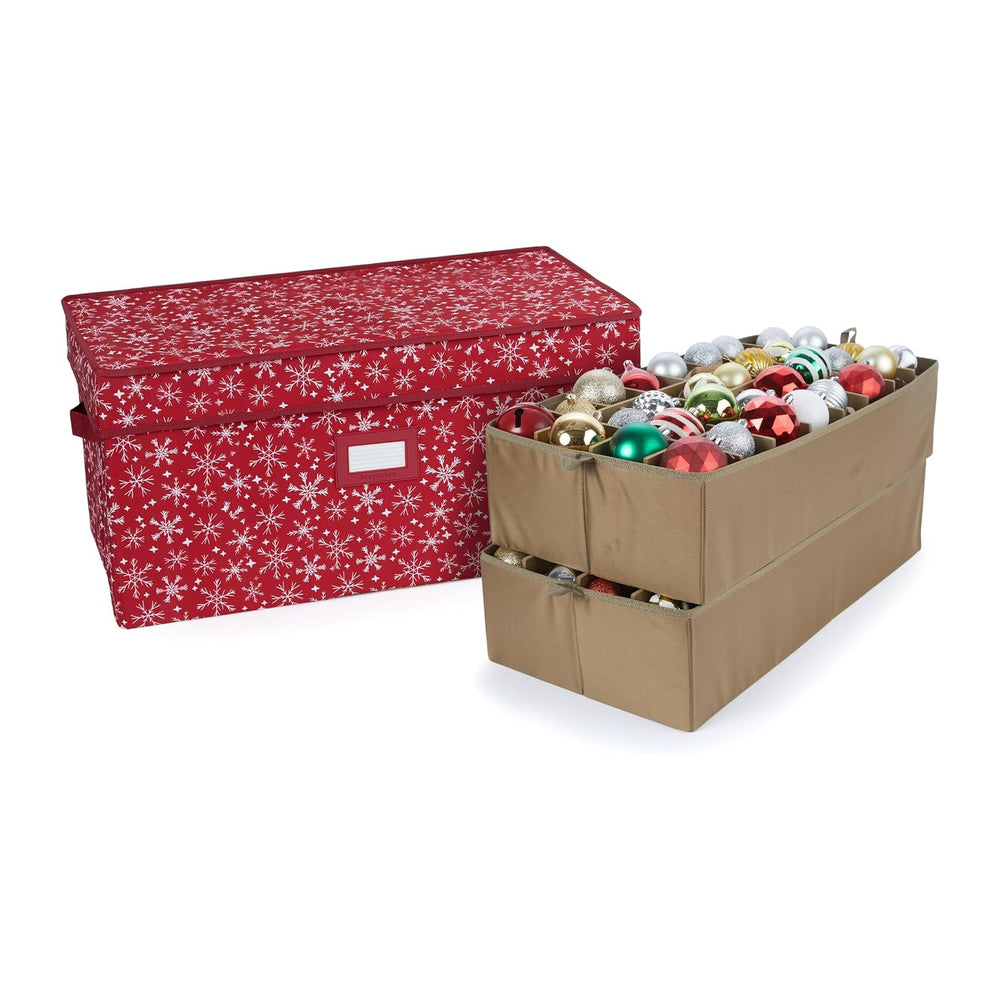 Covermates Adjustable Ornament Storage Box, 25.5" W x 13" D x 12.5&...