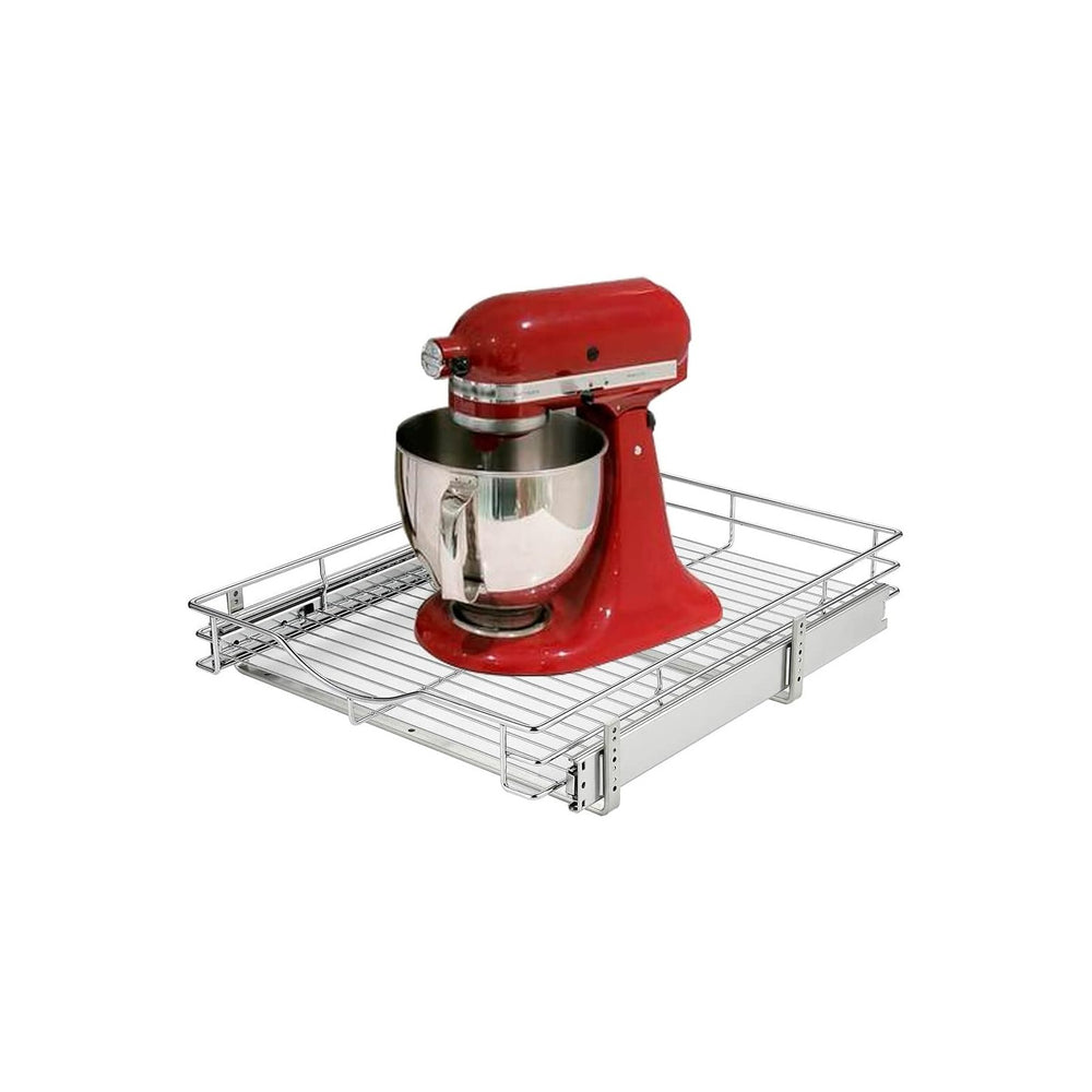 DINDON 1 Tier Pull Out Cabinet Organizer (17" W x 21" D) Heavy-Duty...