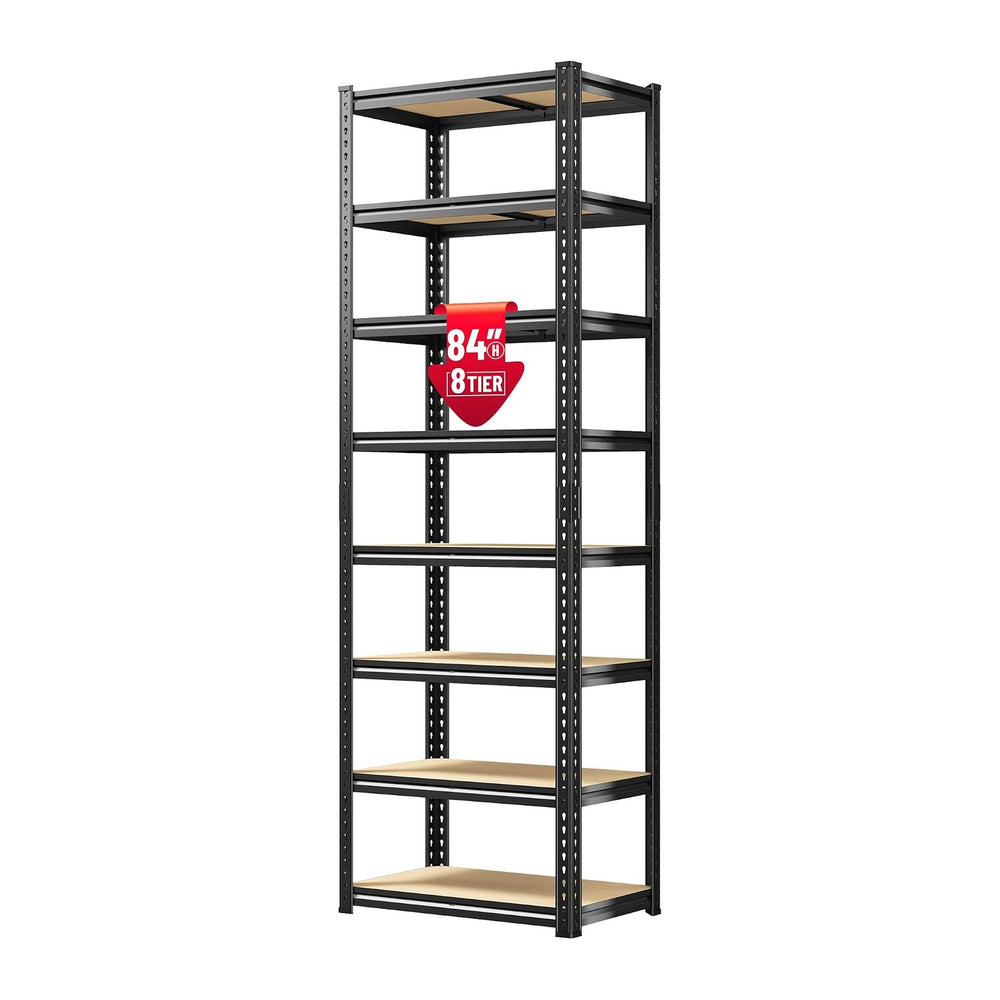 DurayLoly 8 Tier Storage Shelves,3200 LBS Shelving Unit for Tight Corners