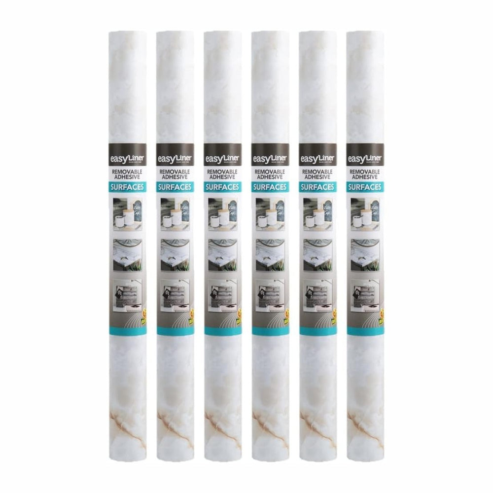 EasyLiner Adhesive Shelf Liner for Cabinets & Cupboards - Easy-to-Install...