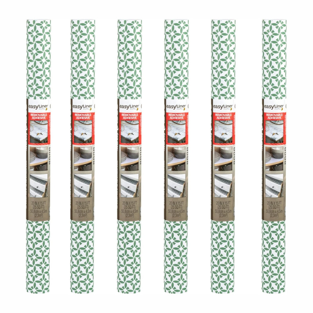 EasyLiner Adhesive Shelf Liner for Cabinets & Cupboards - Easy-to-Install...