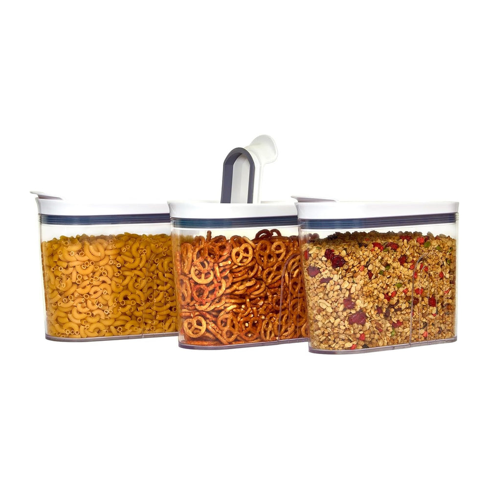 Felli Airtight Cereal Containers 2.6 Qt, Stackable BPA-Free Acrylic Cereal Di...