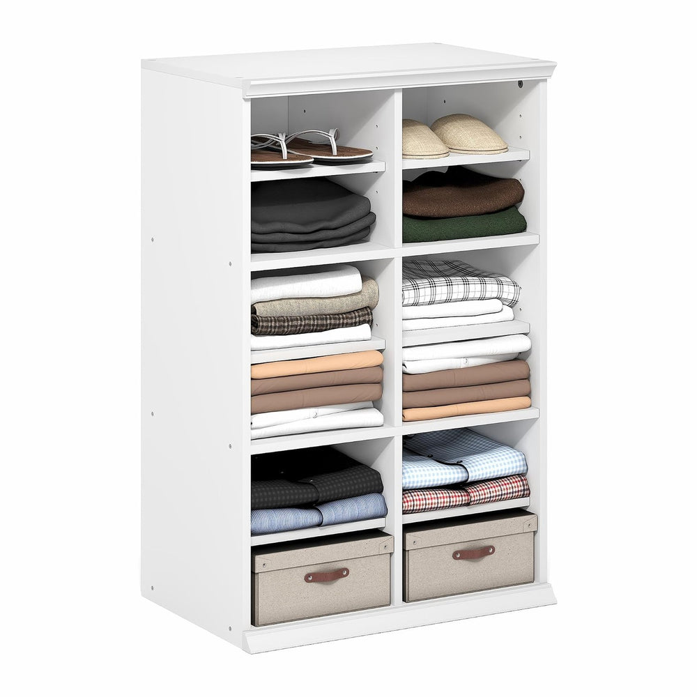 Furinno FANO Closet Organizers and Storage, 12-Cube Closet Organizer with Adj...