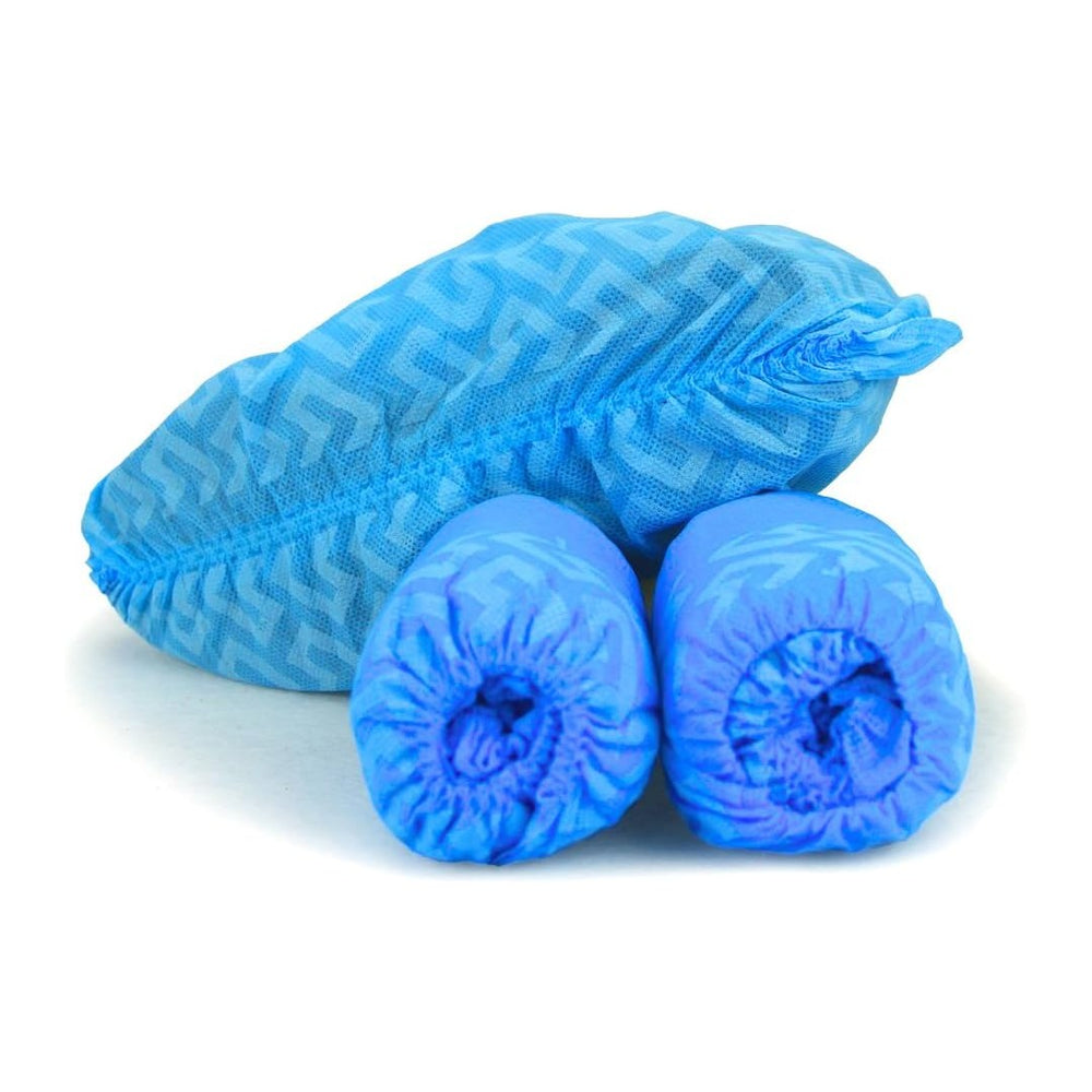 G & F Products Disposable Boot & Shoe Covers, Non-Slip, Blue, XL, 500...