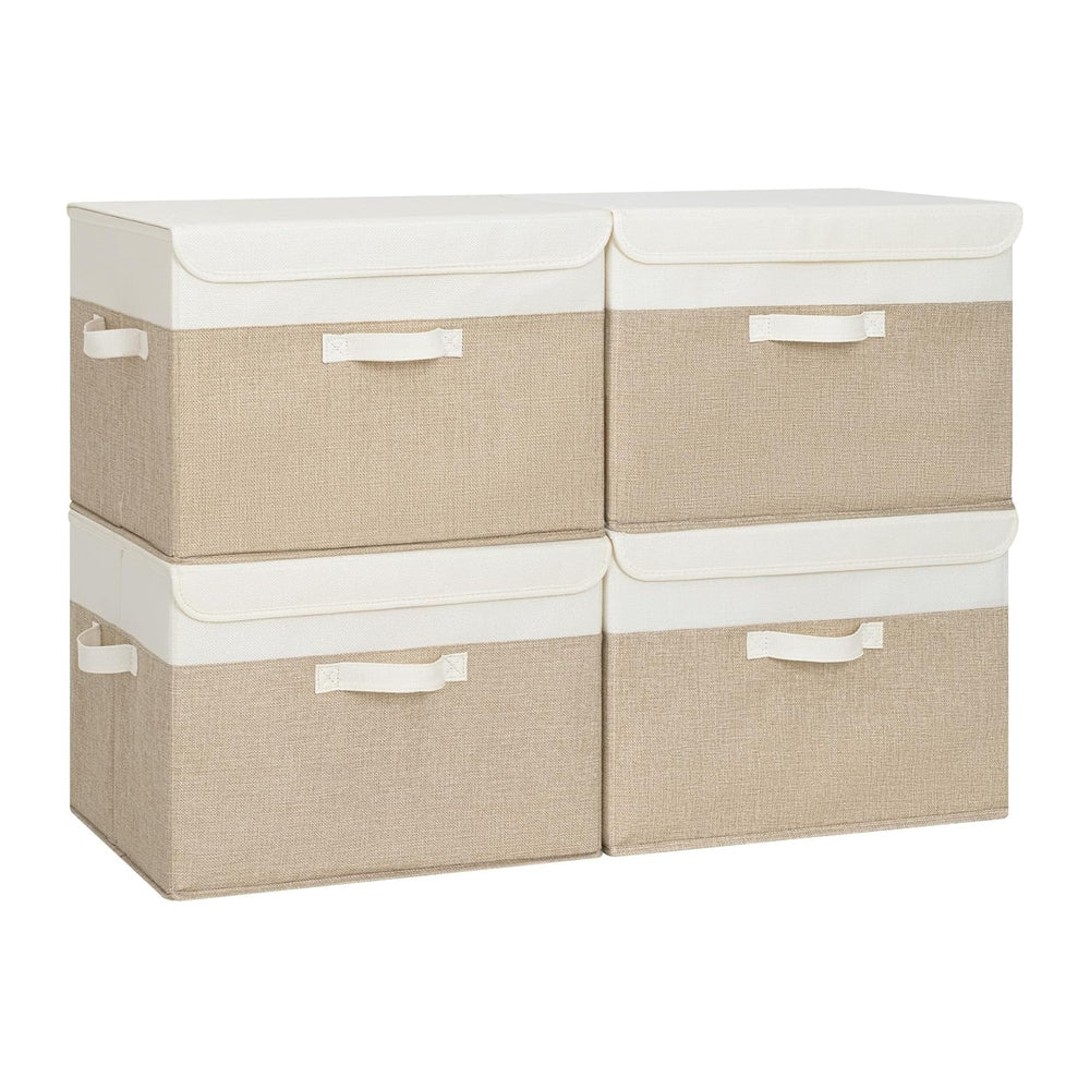 GRANNY SAYS Memory Keepsake Storage Box, Fabric Storage Bins with Lids