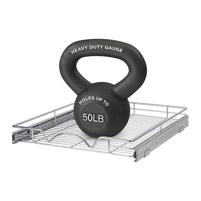HOLDN’ STORAGE Pull Out Cabinet Organizer, Heavy Duty Caddy w/Lifetime Limited