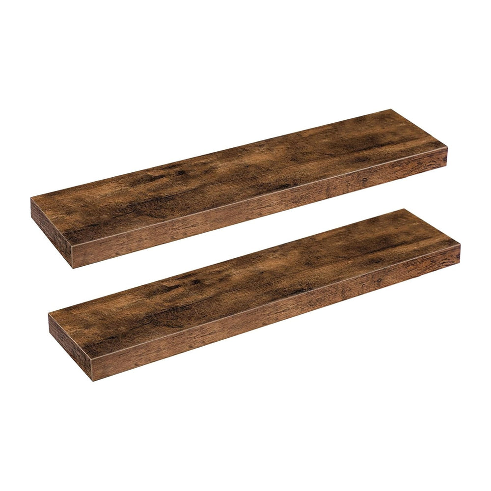 HOOBRO Floating Shelves for Wall, Wall Mounted Shelf Set of 2, 31.5" Han...