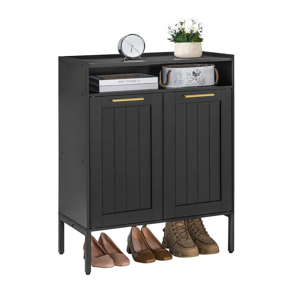 HOOBRO Shoe Cabinet, 6-Tier Shoe Storage Cabinet, Shoe Organizer Cabinet with...