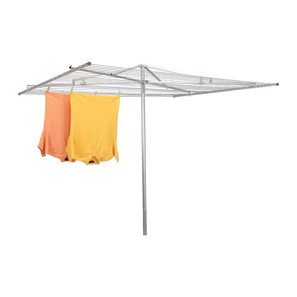 Household Essentials 17130-1 Rotary Outdoor Umbrella Drying Rack | Aluminum |...