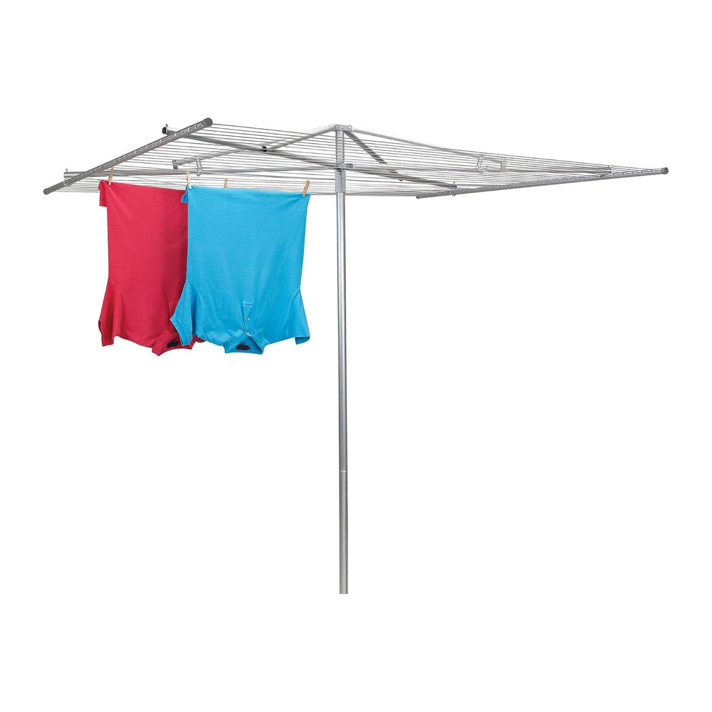 Household Essentials Parallel Clothesline Outdoor Dryer, 30 Lines with 210 Fe...