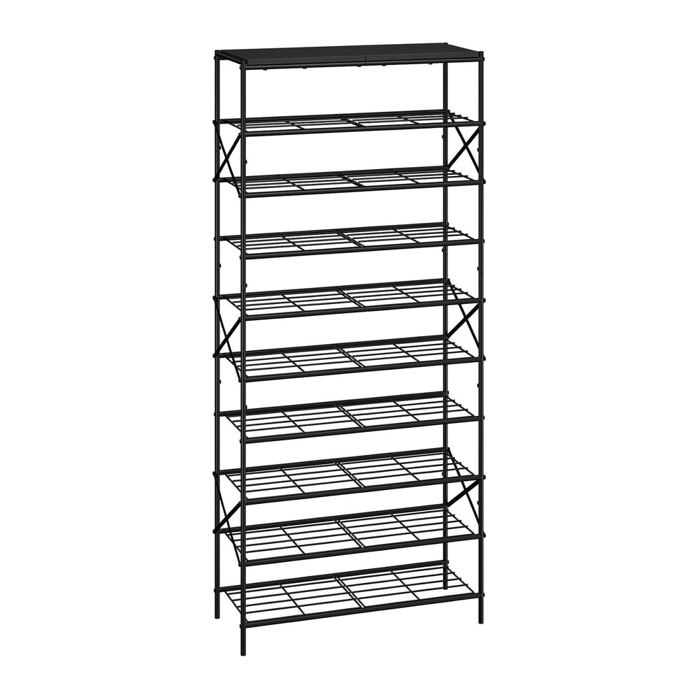 IBUYKE 10 Tier Shoe Rack, Large Capacity Shoe Storage Organizer for 40 Pairs ...