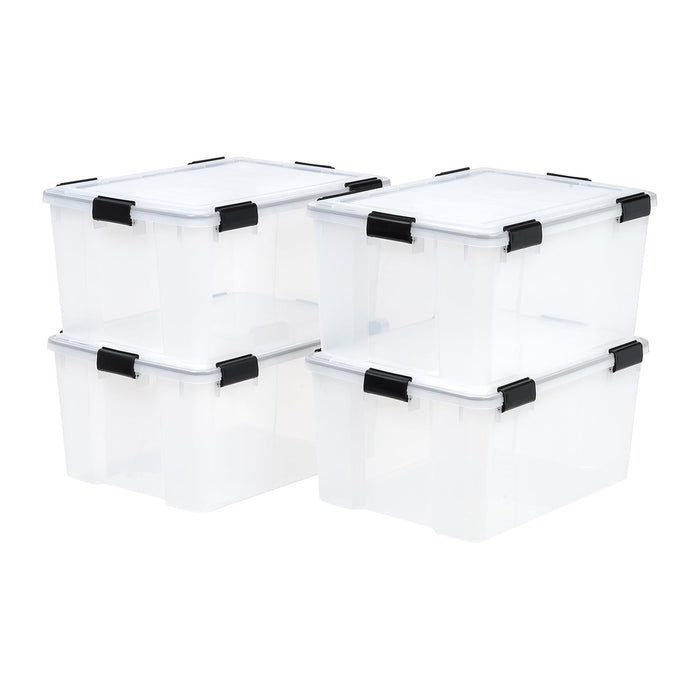 IRIS USA 110559 62.8 Quart Weathertight Plastic Storage Box