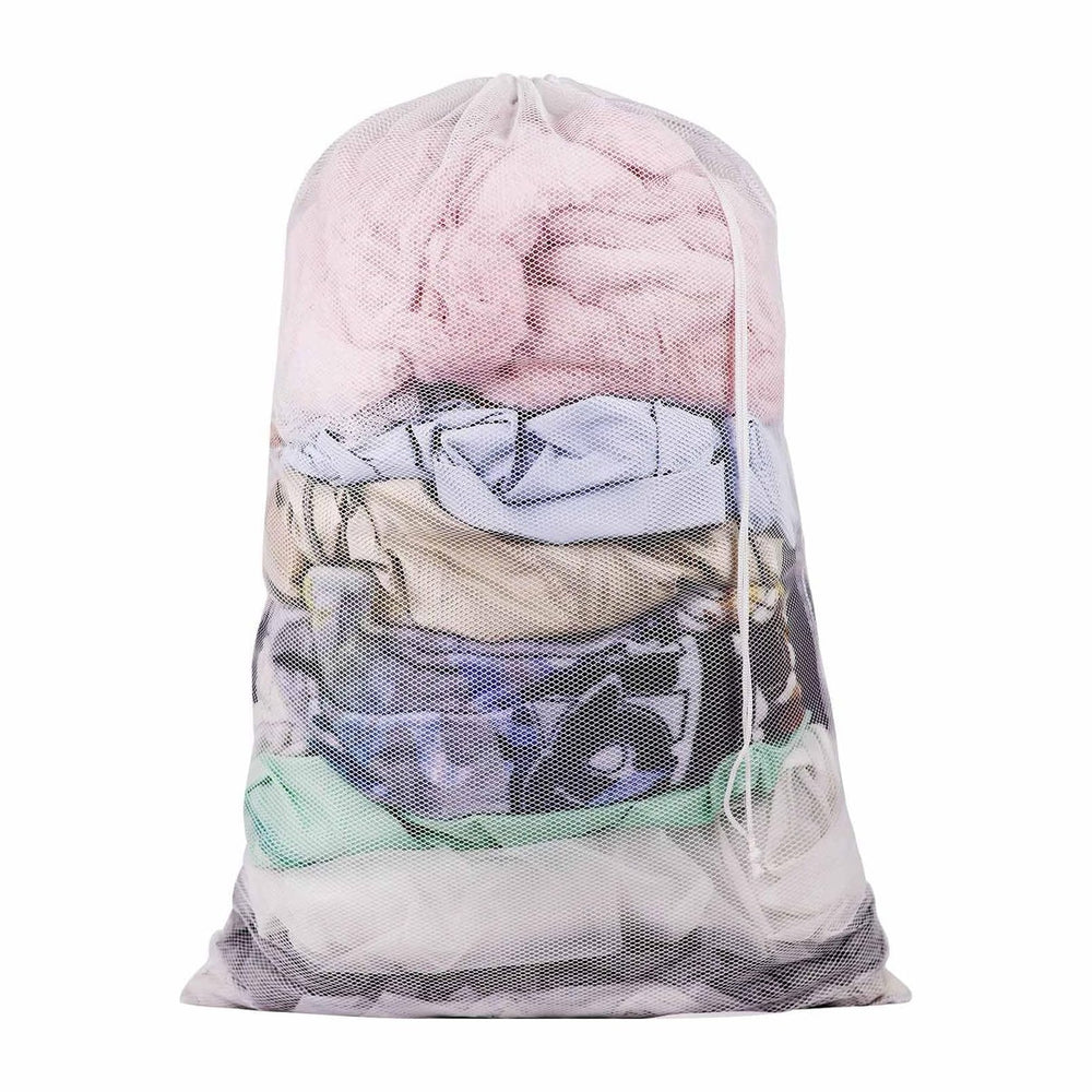 Large Laundry Bag, Dirty Clothes Bag with Drawstring Lock