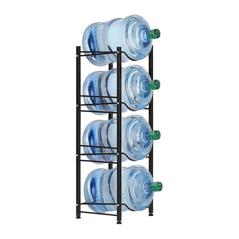 LIANTRAL Water Cooler Jug Rack, 4-Tier Heavy Duty Water Bottle Holder Storage...