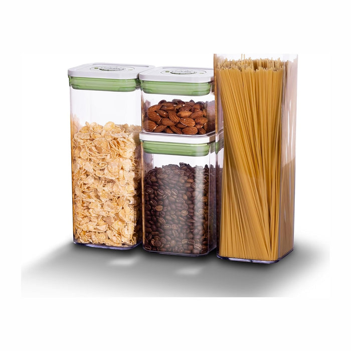 linoroso Set of 4 Pop Airtight Food Storage Containers