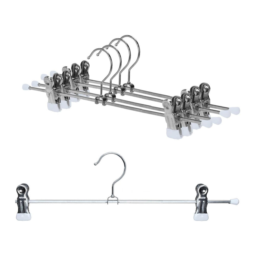 Mawa by Reston Lloyd Non Slip-Space Saving Clothing Hanger for Pant/Skirt wit...