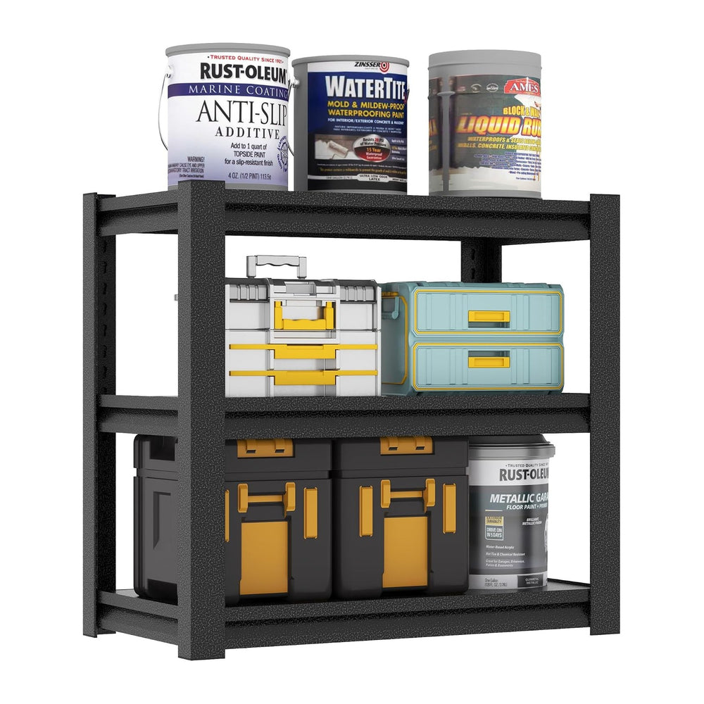 Metal Storage Shelving, Heavy Duty Shelves Unit, Adjustable Storage Rack, Ind...