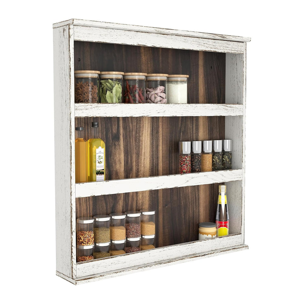 Nisorpa 3 Tier Spice Rack Wall Mount,19.68 x 3.35 x 21.25 Inches