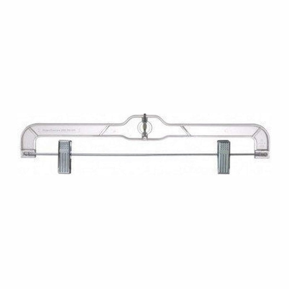 Only Hangers Clear 14" Pant/Skirt Hangers [Bundle of 50]