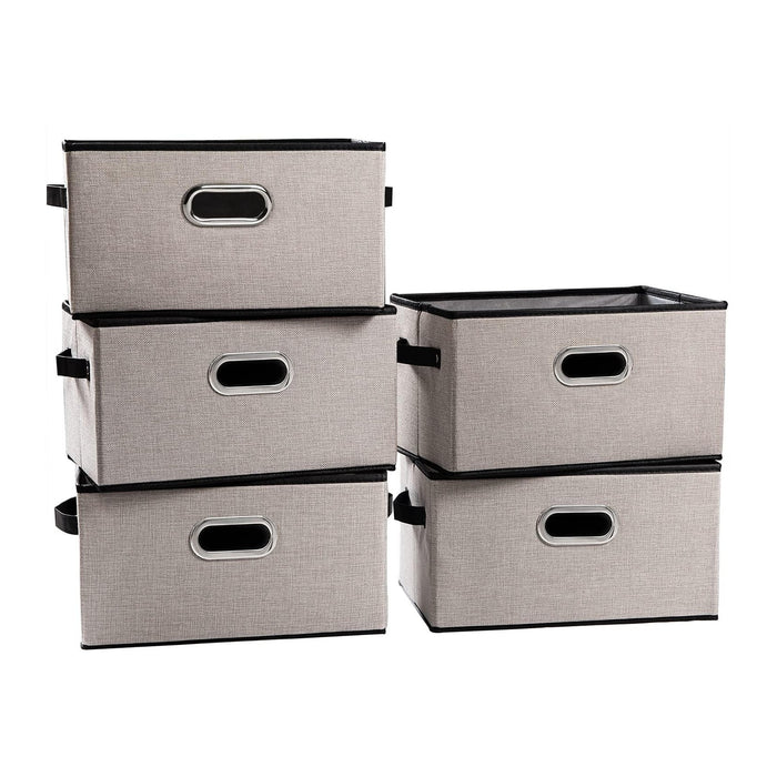 PRANDOM Large Fodable Storage Bins