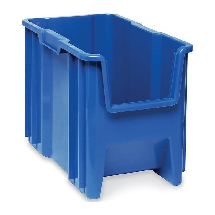Quantum Storage Systems QGH600BL Giant Stack Container, 17.5" Length, 10-7/8" Width, 12.5" Height, Blue, Pack of 4