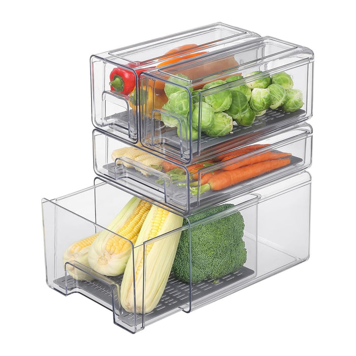 Refrigerator Organizers and Storage Drawers (Complete Set)