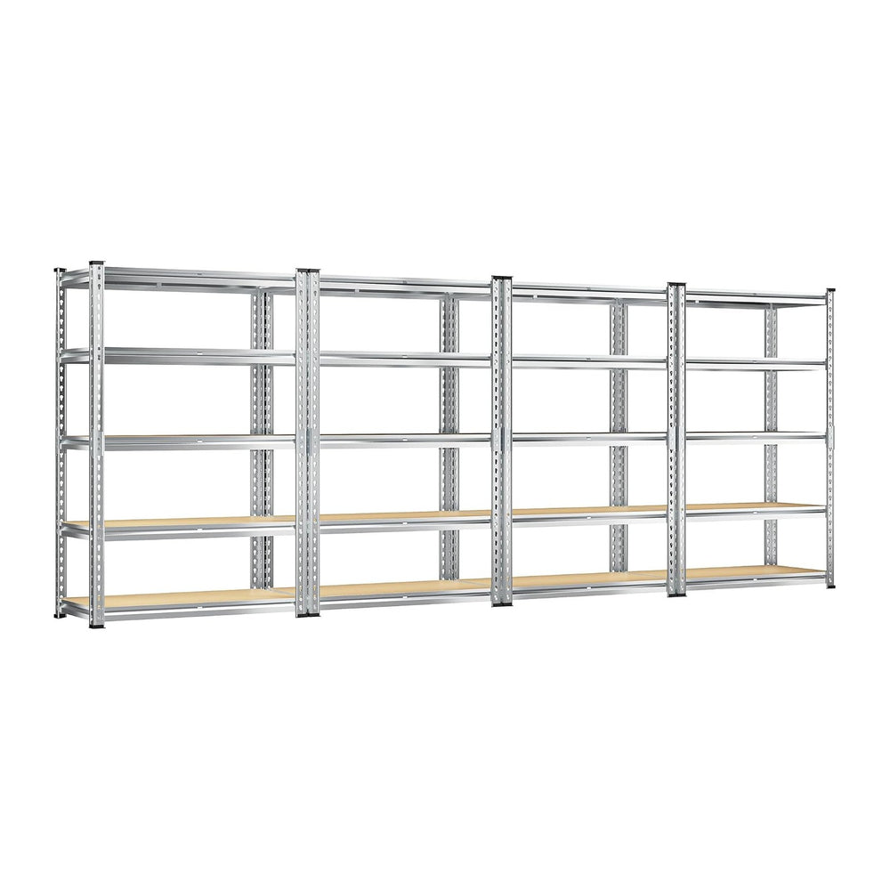 REIBII Garage Shelving, 5 Tier Storage Shelves Load 2400LBS, Adjustable Garag...