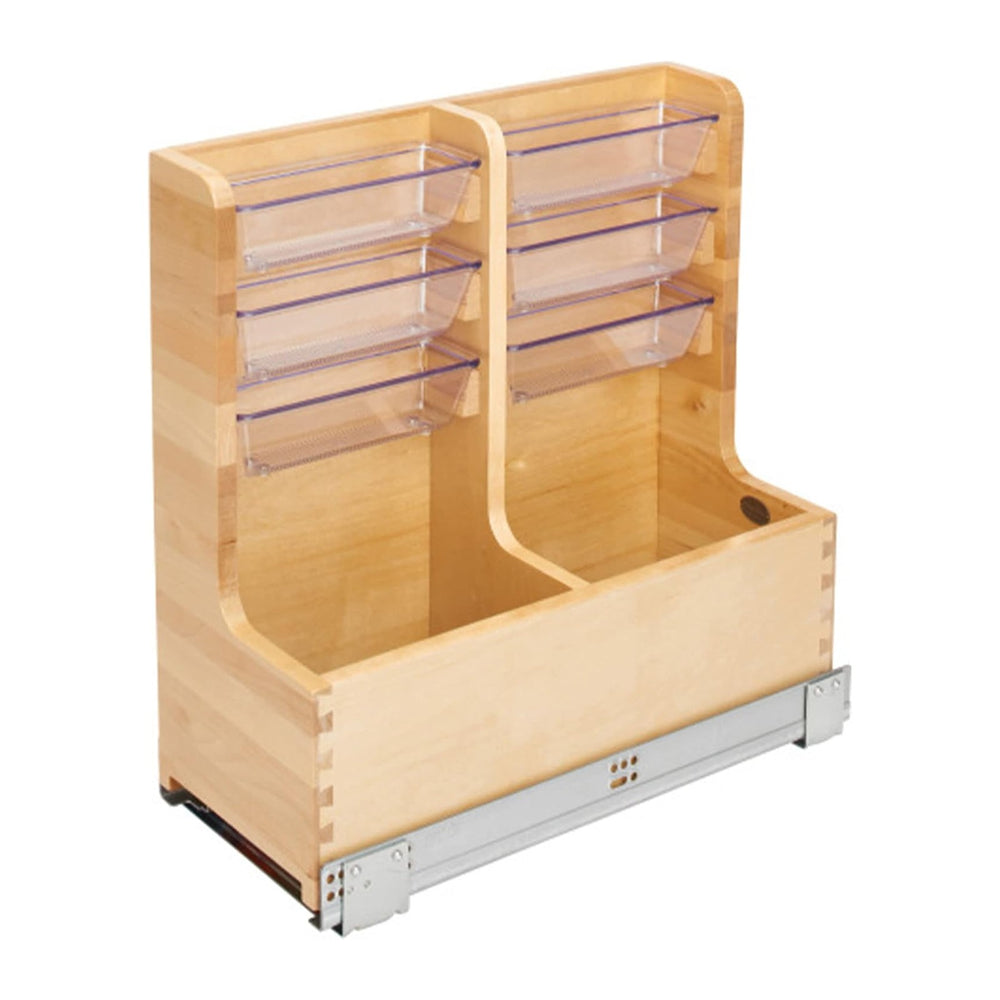 Rev-A-Shelf 30" Wood Vanity Sink Pullout Organizer Cabinet Storage with ...