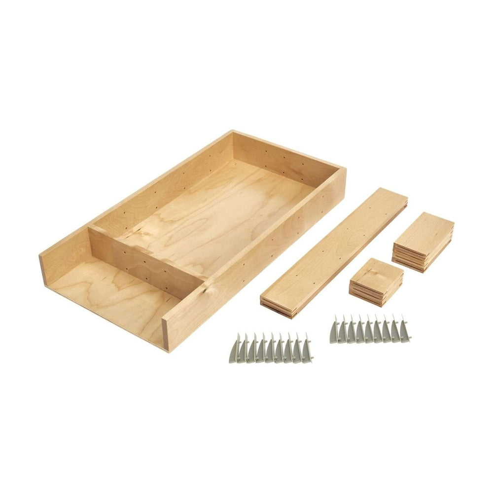 Rev-A-Shelf Customizable Drop-In Kitchen Drawer Organizer Kit for Large Utens...