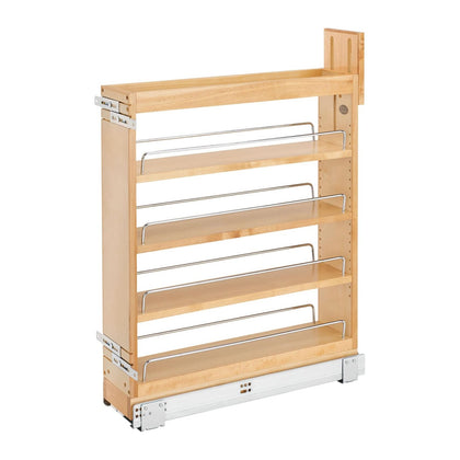 Rev-A-Shelf Pullout Organizer w/Blum Soft-Close, Min Cabinet Opening 5.5" W