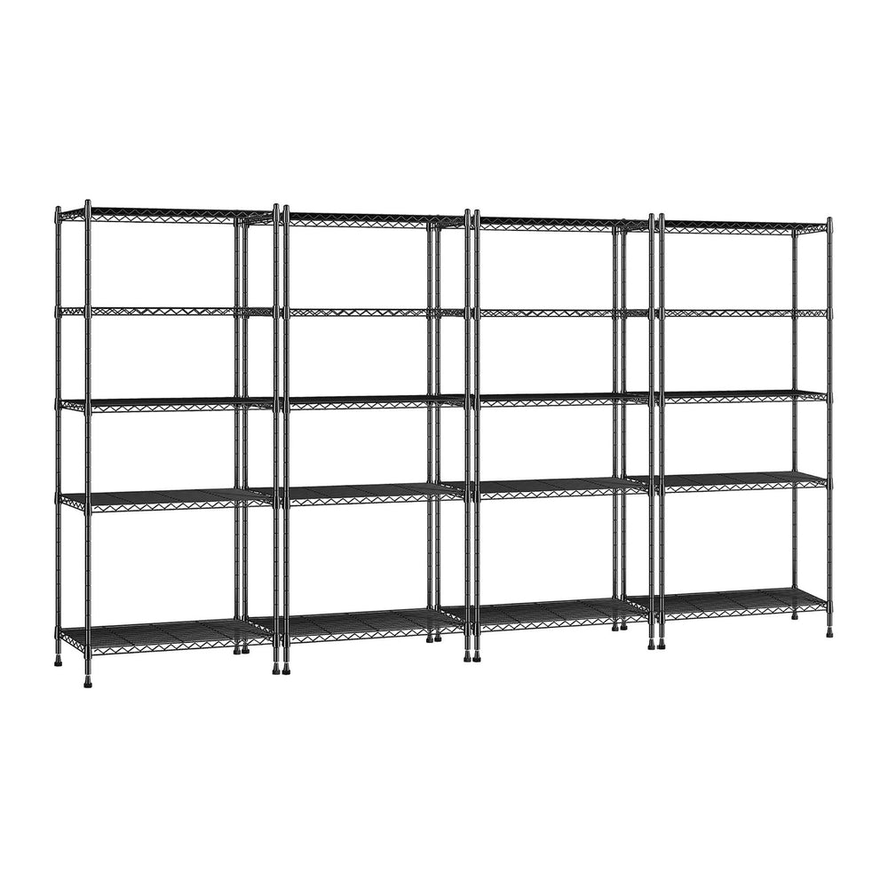 Romorgniz 5-Tier Shelf 1010LBS Storage Shelves Tool-Free Assembly,Adjustable ...