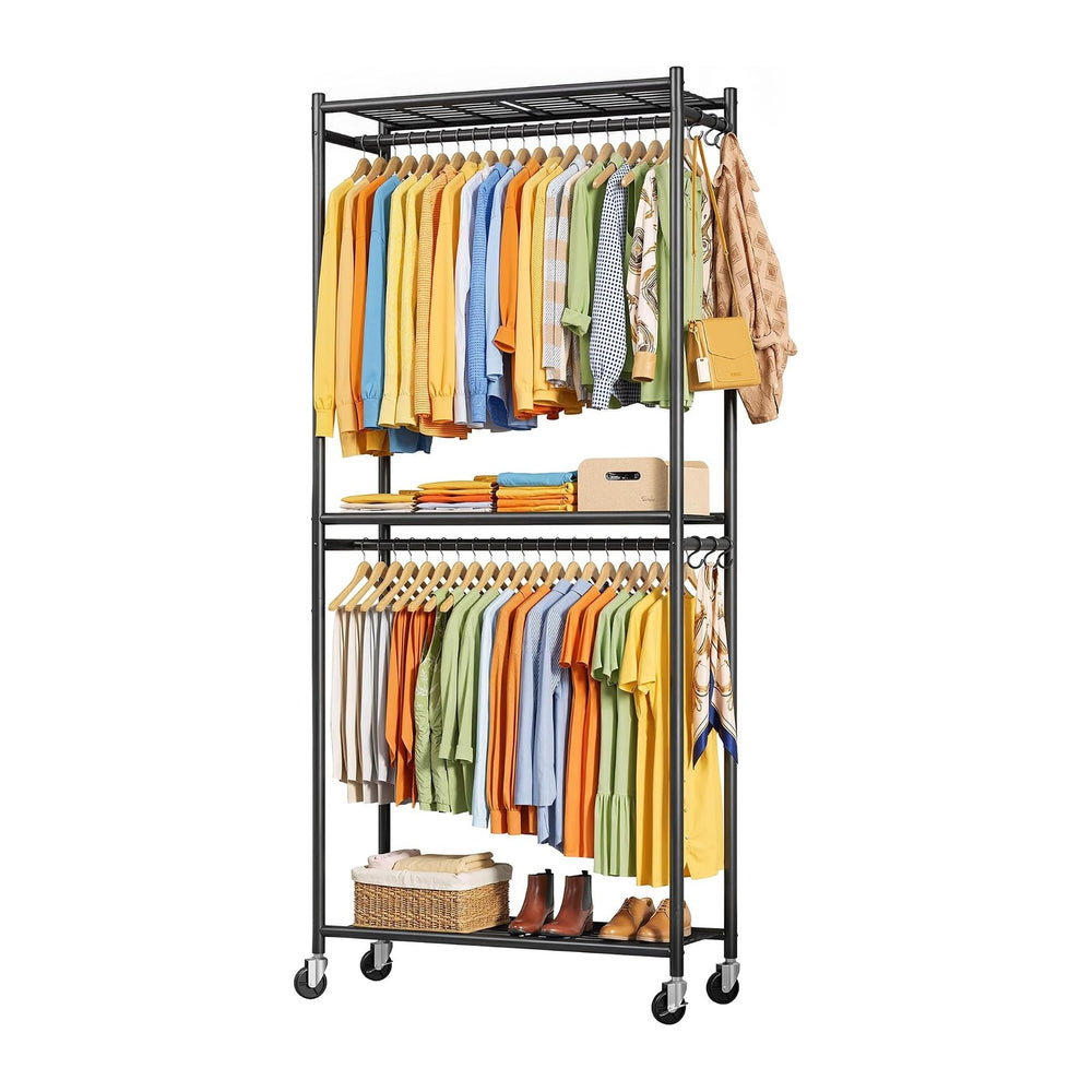 Sakugi Clothes Rack - 33.0" x 12.2" x 79.5" Clothing Rack with...