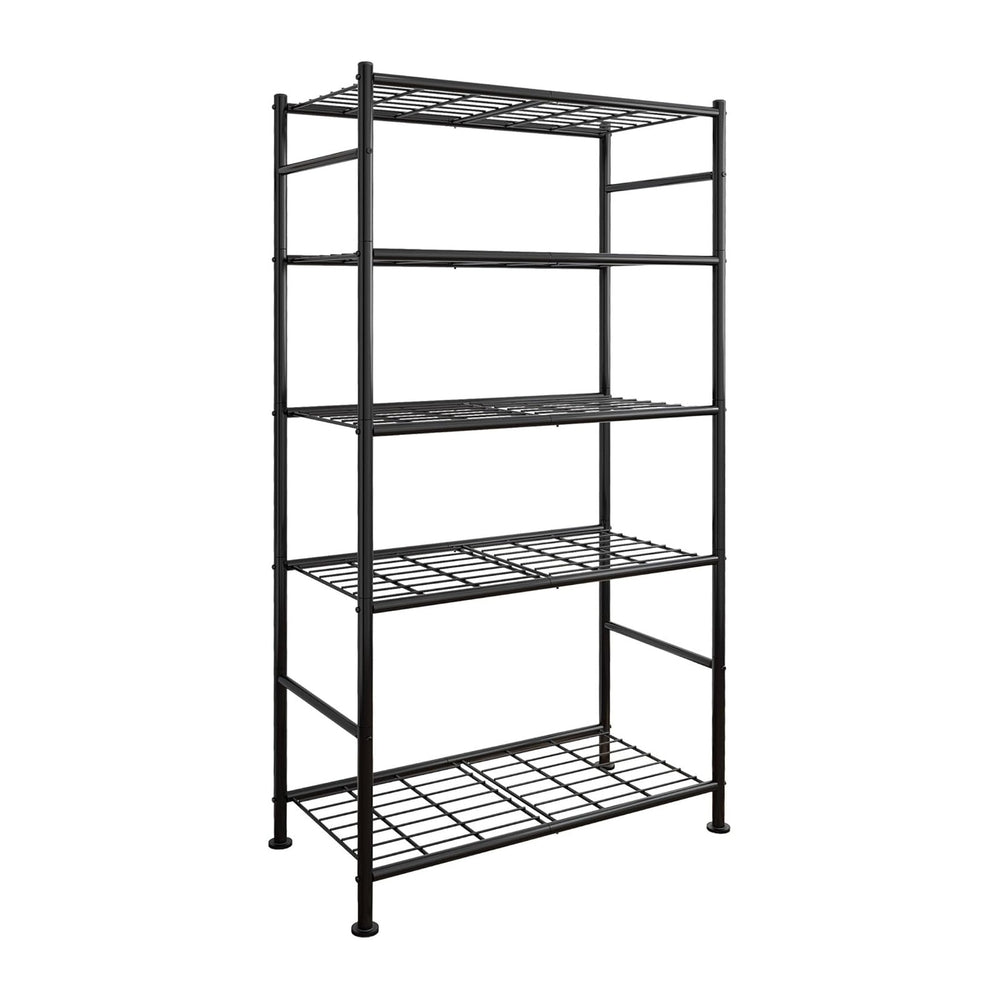 Sakugi Storage Shelves - 5 Tier Shelf Organizer, Heavy Duty Garage Shelving U...