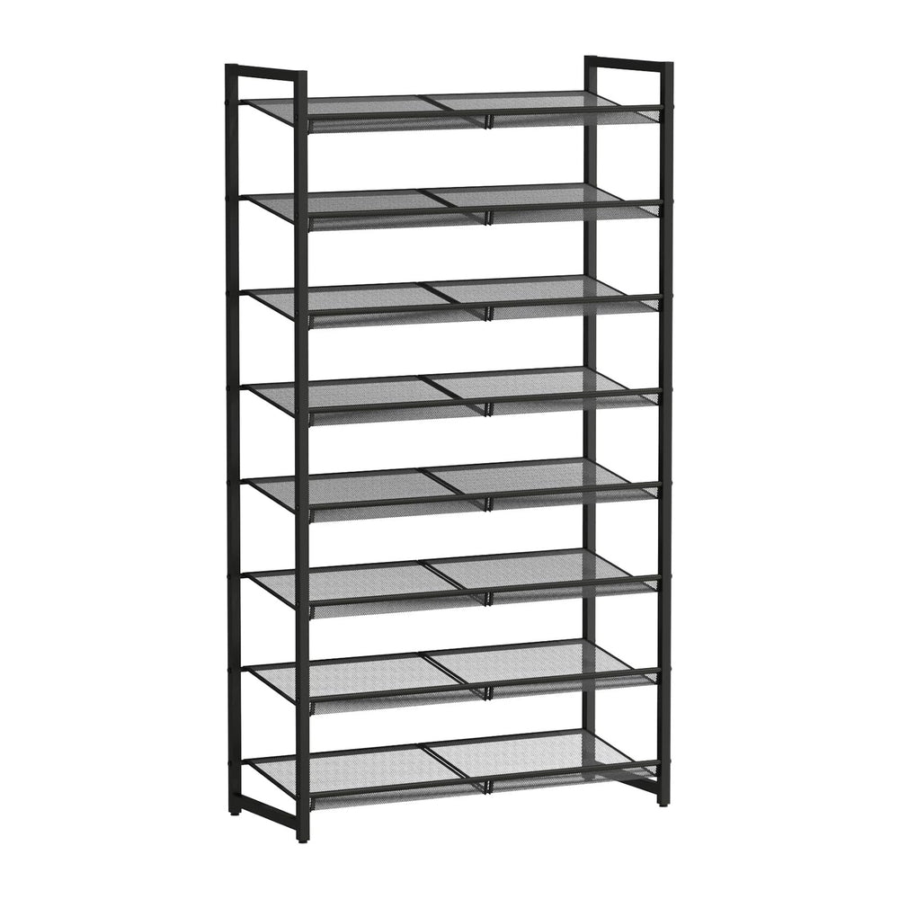 Shoe Rack, 8-Tier Metal Shoe Organizer, Tall Shoe Rack for Closet,entryway,Ga...