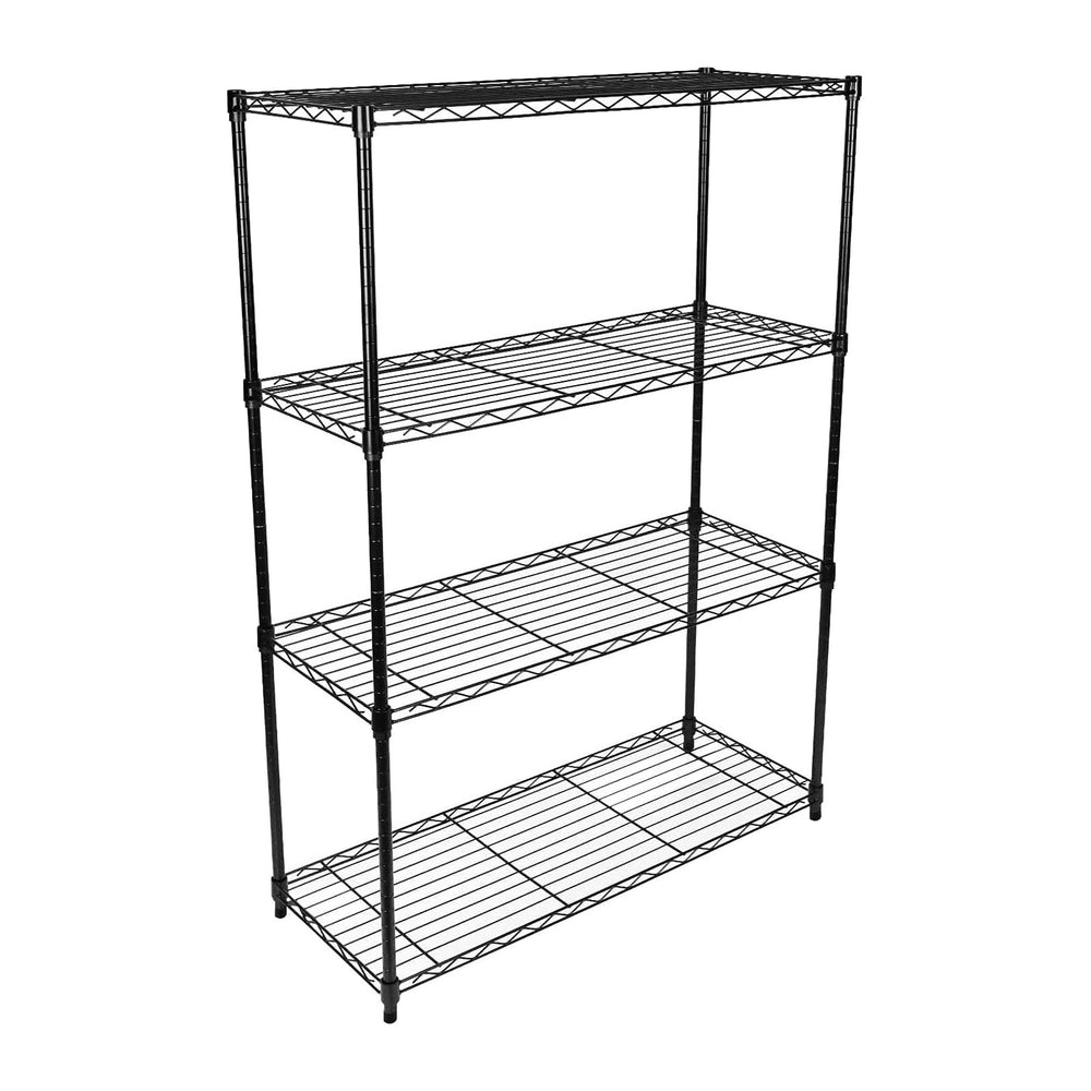 Simple Deluxe Heavy Duty 4-Tier Storage Shelving Unit, 35.83" W x 13.98&...