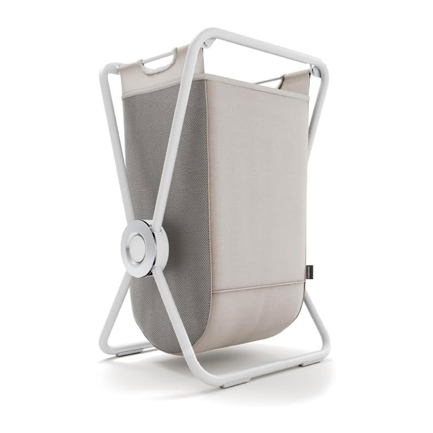 simplehuman X-Frame Hamper, Single Compartment Laundry Hamper for Bedroom Bat...