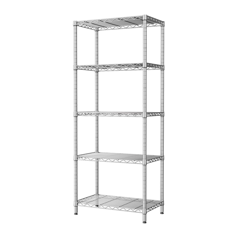 SINGAYE 5 Metal Shelves Wire Shelving Storage Shelf Adjustable Unit Pantry