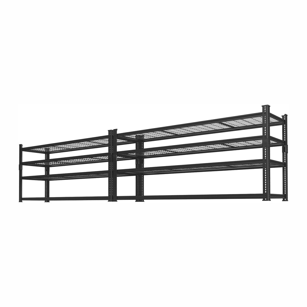 Storage Shelves 2PCS, Garage Shelving Heavy Duty 2640LBS Capacity, 60"L ...