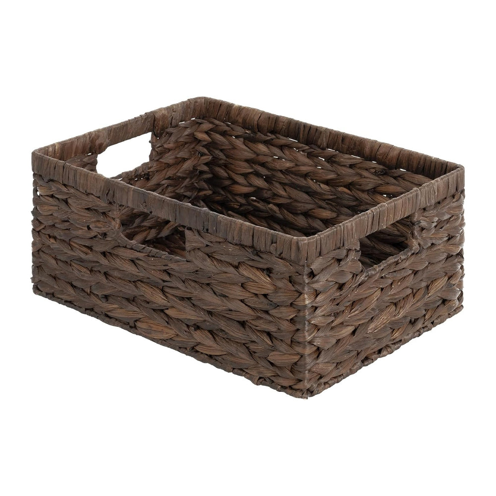 StorageWorks Wicker Storage Baskets,Decorative Baskets for Home Decor,1Pack
