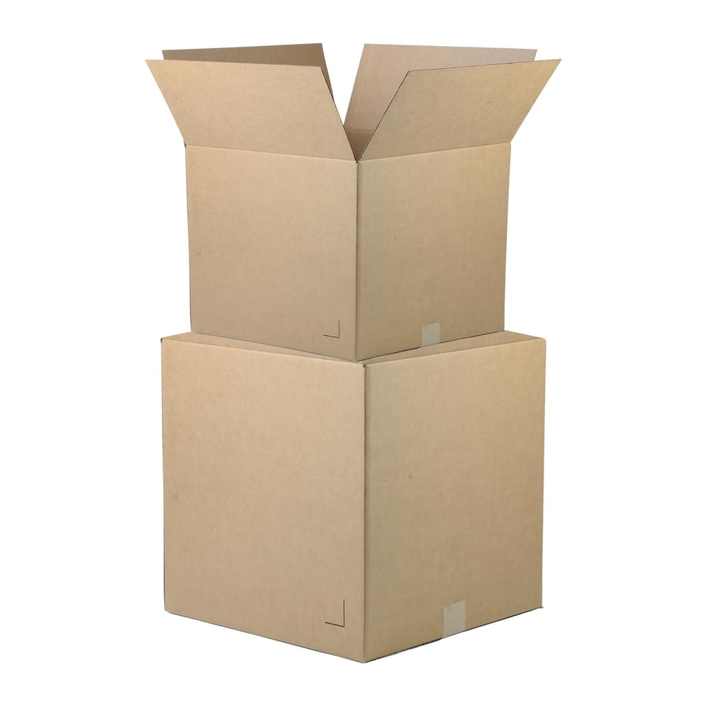 The Boxery 8"x6"x4" Corrugated Cardboard Boxes 100-Pack