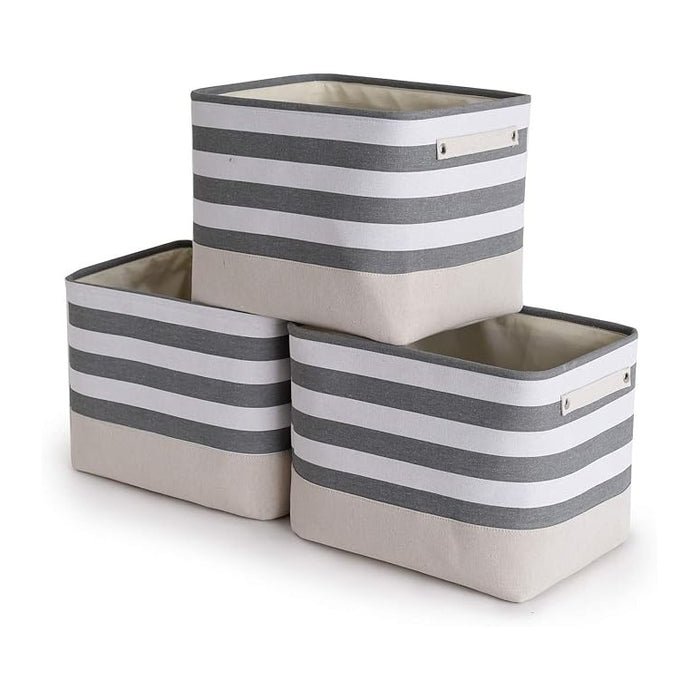 TheWarmHome Extra Large Cube Storage Bins Baskets
