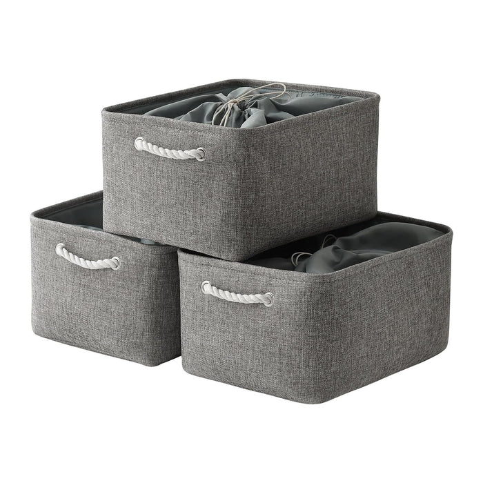 TheWarmHome Fabric Storage Bins Baskets
