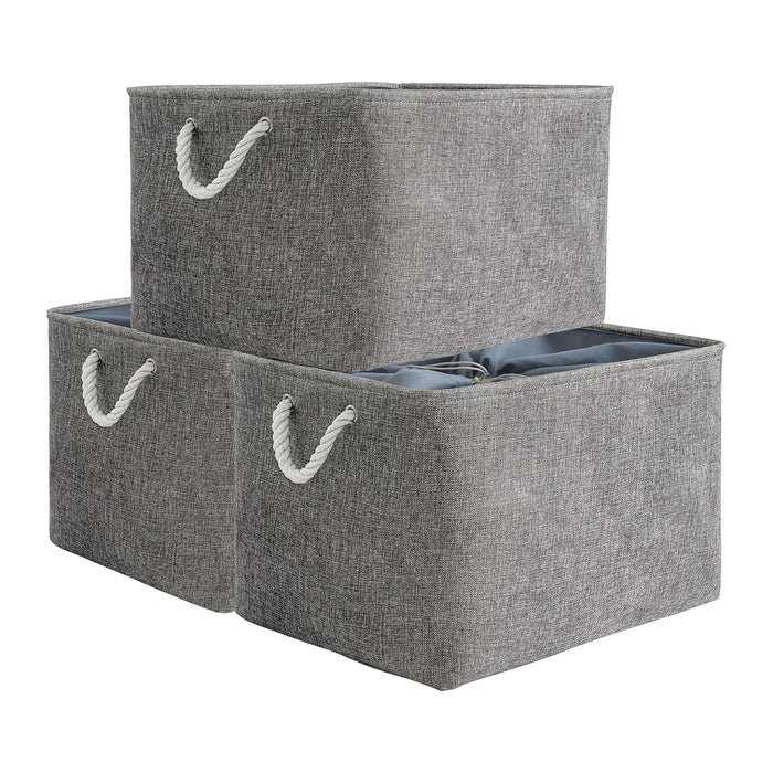 TheWarmHome Storage Baskets for Organizing, Sturdy Fabric Storage Basket